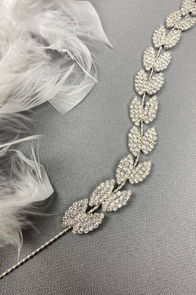 Hobigram Αξεσουάρ νυφικού Αξεσουάρ μαλλιών σε ασημί χρώμα με σχέδιο φύλλων Bella – Άλλα αξεσουάρ μαλλιών, κομψό σχέδιο