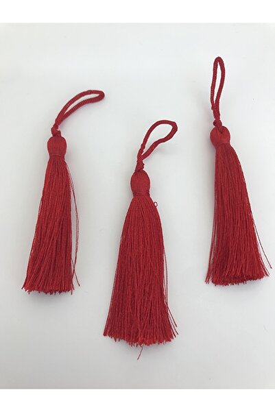 Hobigram Kırmızı Püskül 7 Cm – Özel Tasarım, Aksesuar, Kaliteli Üretim, Göz A...