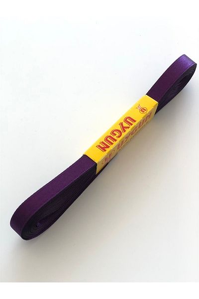 Hobigram Panglică din satin de culoare violet 1 cm – Design special, accesoriu, producție de calitate, stil atrăgător – Panglică – K