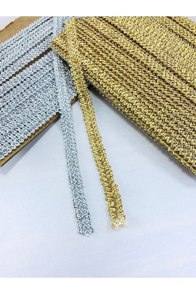 Hobigram Σετ διακοσμητικών κορδέλας ασημί χρυσό ασημί – Ειδικό σχέδιο, αξεσουάρ, ποιοτική παραγωγή, εντυπωσιακό στυλ – D