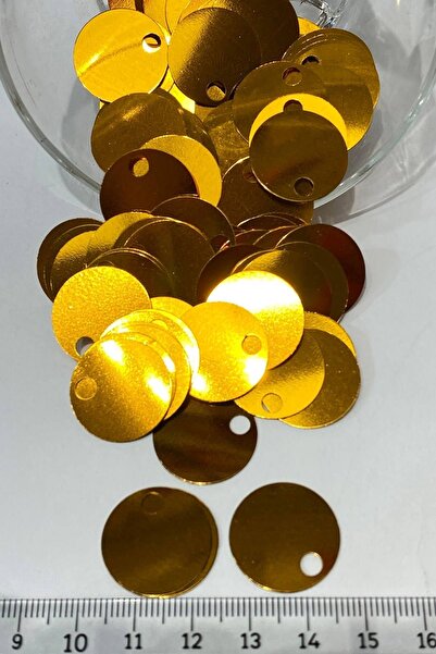 Hobigram Boncuk Çeşitleri Koyu Sarı Patik Ve Çanta Pulu 20 Mm – Boncuk, Şık T...