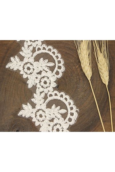 Hobigram Off White French Guipure 995 – Ειδικό Σχέδιο, Αξεσουάρ, Ποιοτική Παραγωγή, Στυλ που τραβάει τα βλέμματα – Διακοσμητικό