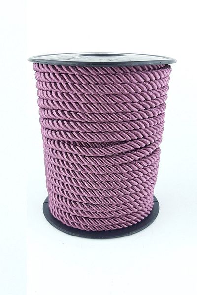 Hobigram Σχοινί Plum Cord 6 Mm 10 Mt – Σχοινί πλεξίματος, Κομψό Σχέδιο, Γυναικείο Αξεσουάρ – Σχοινί πλεξίματος