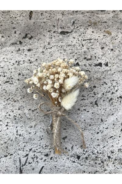 Hobigram Krem Pamuk Otlu Cipsolu Damat Yaka Çiçeği – Özel Tasarım, Aksesuar, ...