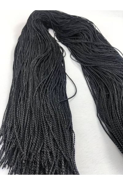 Hobigram Μαύρη διακοσμητική φούντα 80 cm – Ειδικό σχέδιο, αξεσουάρ, ποιοτική παραγωγή, εντυπωσιακό στυλ