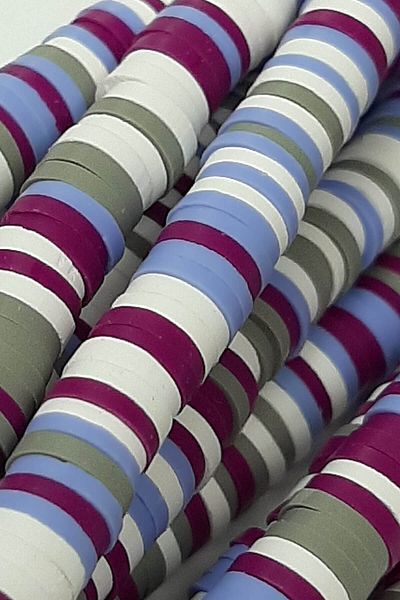 Hobigram Χάντρες ζύμης Fimo σε χρώμα Plum Grey – Ειδικό σχέδιο, Αξεσουάρ, Ποιοτική Παραγωγή, Στυλ που τραβάει τα βλέμματα – Β