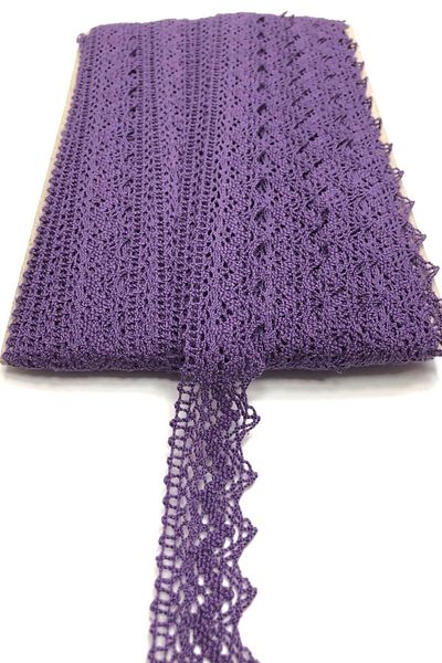 Hobigram Μωβ Kopanaki Koton Lace – Διακοσμητική Κορδέλα – Διακοσμητική Κορδέλα