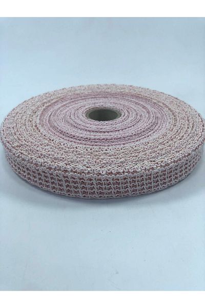 Hobigram Pink Mesh Ribbon 5 Yards – Κορδέλα, Κομψό Σχέδιο, Γυναικείο Αξεσουάρ – Κορδέλα