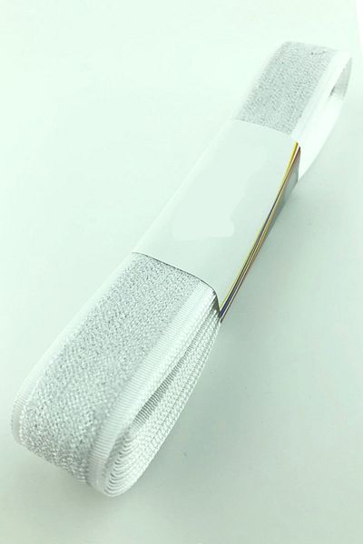 Hobigram Panglică cu efect de catifea albă – Design special, Accesoriu, Producție de calitate, Stil atrăgător – Panglică