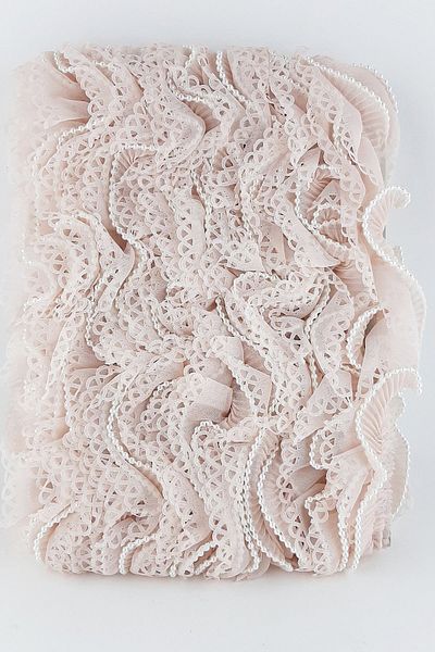 Hobigram Δαντέλα Assortment Powder Pearl Pleat Ruffle – Ειδικό Σχέδιο, Αξεσουάρ, Ποιοτική Παραγωγή, Εντυπωσιακό Στι