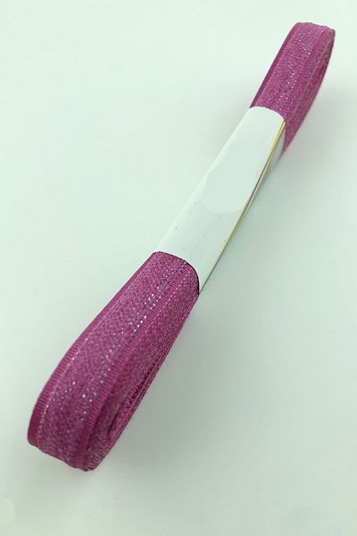 Hobigram Φούξια Glitter Velvet Effect Κορδέλα 1 cm – Κορδέλα, Κομψό Σχέδιο, Γυναικείο Αξεσουάρ – Κορδέλα