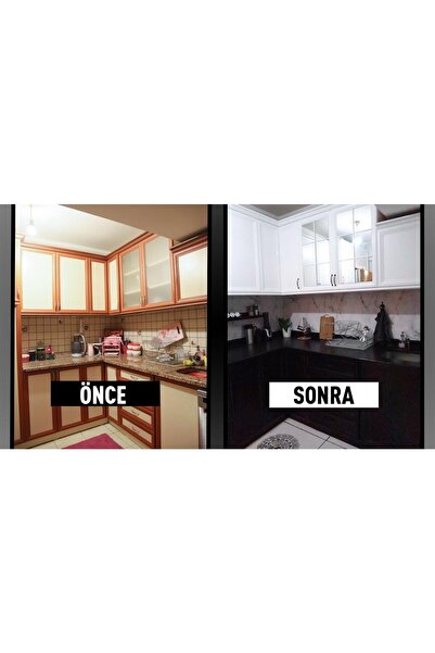 StickerArt Mat Beyaz Mobilya Ve Dolap Kaplama Folyosu 61 Cm 61 Cm X 7 Metre