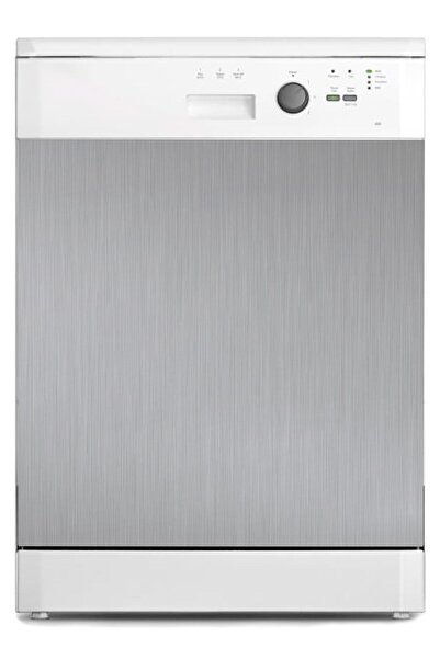 StickerArt Bulaşık Makinesi Sticker Kaplama Beyaz Eşya Kaplama Metalik Doku