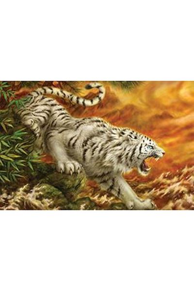 Ks Games Ks Puzzle 1000 Pieces White Tiger White Tiger