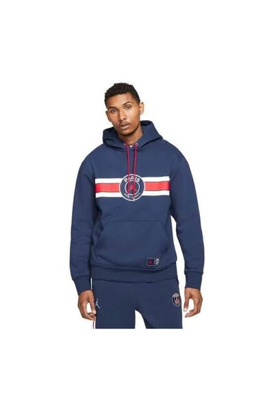 Nike Paris Saint-germain Fleece Pullover Hoodie Su21 Erkek Sweatshirt - Laciv...