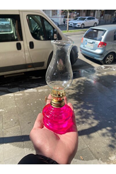 MUTLU ANTİKA Dekoratif Nostaljik Küçük Boy Gaz Lambası