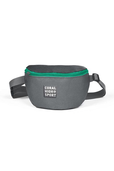 Coral High Sport Light Gray Waist Bag 22611