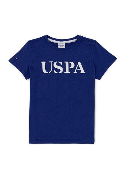 U.S. Polo Assn. Tricou albastru pentru baieti