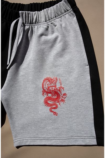 ciwi&life Σορτς Dragon Black Grey 2 Χρώματα