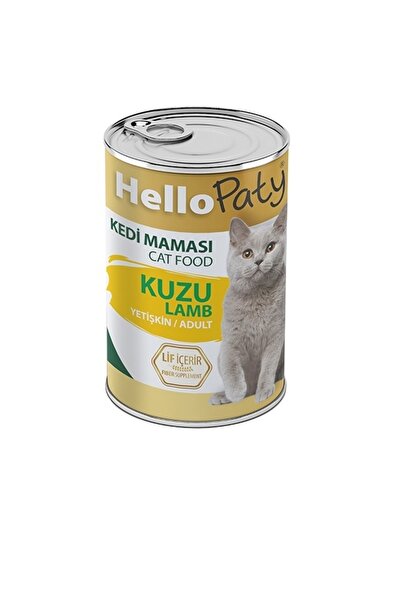 Kedi Maması Kuzu Etli 24 Lü 415 gr Yaş Mama Konserve Mama