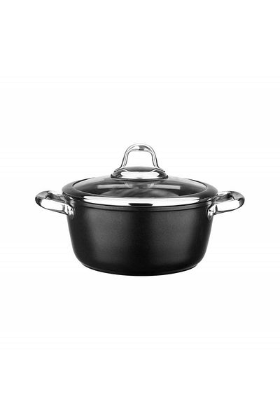 Leggno Mst2828dt20bk Master Titanium Pot Black 20 Cm