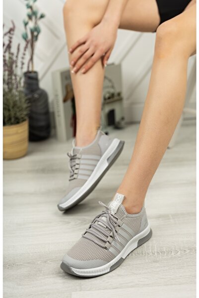 Sicilia Outdoors Gri - Kadın Sneaker Günlük Ayakkabı
