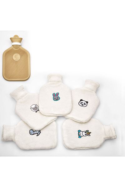 MİMOZA PARK 2.5 Lt Wellsoft Fabric 100% Domestic Water Bag ( White )