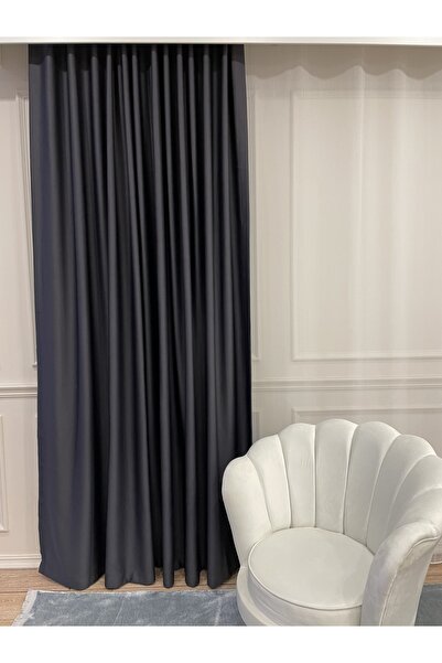 Brillant Blackout Karartma Güneşlik Fon Perde Pilesiz (düz Dikim) Ekstraforlu...