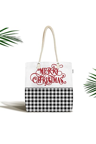 Realhomes Різдвяна сумка через плече з застібкою-блискавкою та картатим дизайном