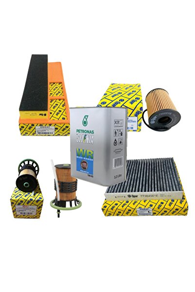 Genel Markalar Fiat Fiorino Euro 4- Filtre Yağ Bakım Seti 1.3 D Multijet 16v ...