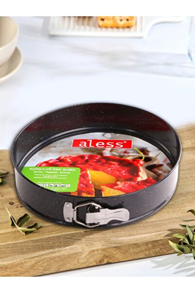 Aless قالب كيك جرانيت سبرينغ فورم مقاس 28 سم أسود