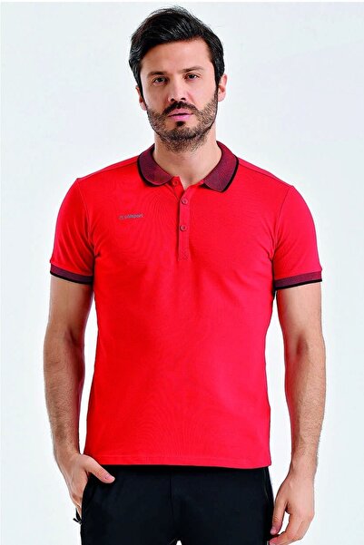 UHLSPORT Erkek Günlük Polo T-shirt Yaka Slince M 3201131