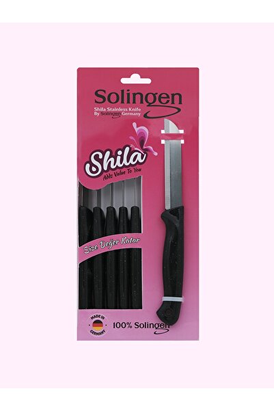 Shila Solingen Meyve Bıçağı Siyah Renkli