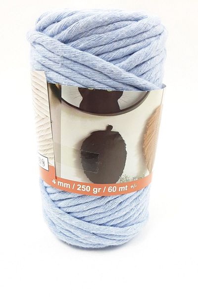 Hobigram Ață de tâmplă înclinată albastru deschis pentru bebeluși – Ață de tricotat, Design elegant, Accesoriu pentru femei – Ață de tricotat – Ață de tricotat