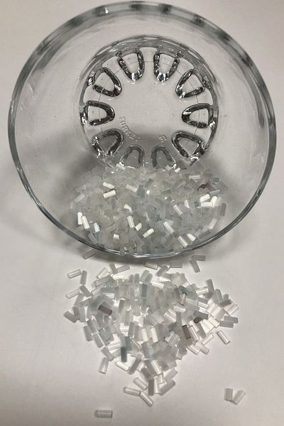 Hobigram Mărgele Tub Alb 3,5 Mm – Mărgele, Design Elegant, Accesoriu Femei – Mărgele