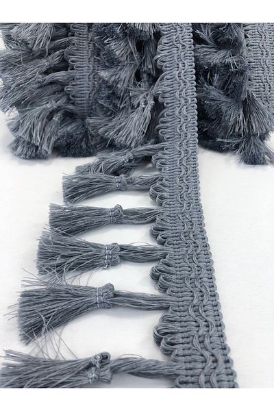 Hobigram Ciucuri cu franjuri gri – Design special, accesoriu, producție de calitate, stil atrăgător