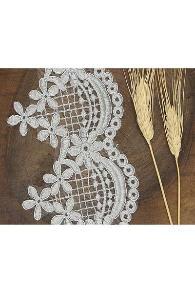 Hobigram Grep French Guipure 970 – Design special, Accesoriu, Producție de calitate, Stil atrăgător – Panglică decorativă –