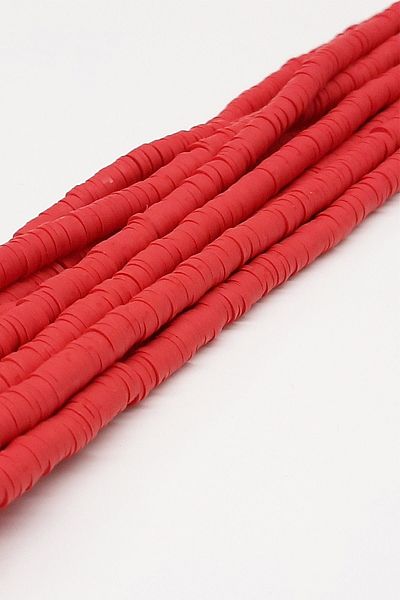 Hobigram Red Fimo Dough Beads Fhb-1047 – Ειδικό σχέδιο, αξεσουάρ, ποιοτική παραγωγή, εντυπωσιακό στυλ – Bonc