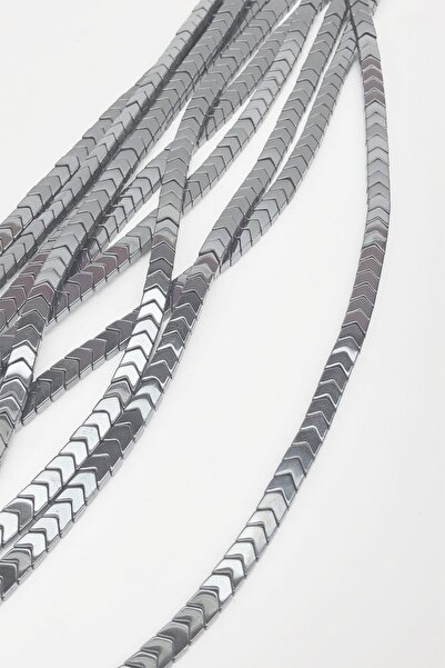 Hobigram Kamena perla sa znakom strele od hematita – Specijalni dizajn, akses...