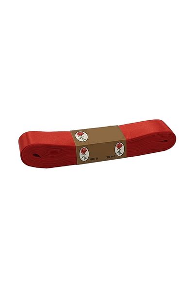 Hobigram Panglică roșie din satin 3 cm 5 metri - Design special, accesoriu, producție de calitate, stil atrăgător - Kurd