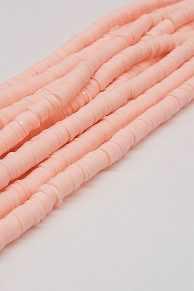 Hobigram Ανοιχτό ροζ Fimo Dough Beads Fhb-1053 – Ειδικό σχέδιο, αξεσουάρ, ποιοτική παραγωγή, λαμπερό στυλ – Β