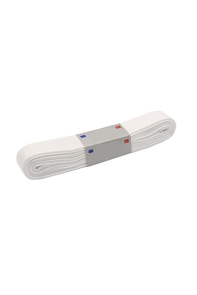 Hobigram Λευκή κορδέλα Grosgrain 2 cm 5 μέτρα – Ειδικό σχέδιο, αξεσουάρ, ποιοτική παραγωγή, εντυπωσιακό στυλ