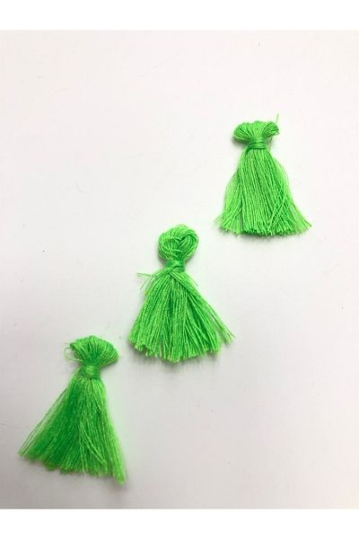 Hobigram Ciciuc din bumbac verde 10 bucăți 3 cm – Design special, accesoriu, producție de calitate, stil atrăgător – Decorat