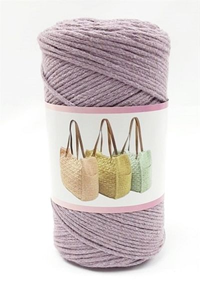 Hobigram Lilac Macrame Yarn – Ειδικό Σχέδιο, Αξεσουάρ, Ποιοτική Παραγωγή, Εντυπωσιακό Στυλ – Πλεκτό Σχοινί – Πλεκτό Σχοινί