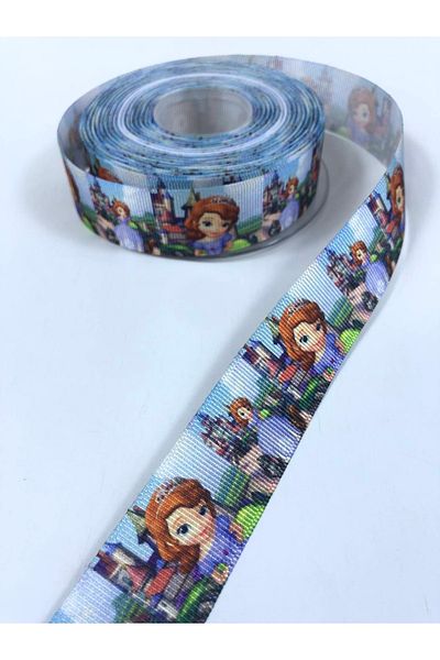 Hobigram Πολύχρωμη Κορδέλα Grosgrain με Φιγούρα Πριγκίπισσας – Ειδικό Σχέδιο, Αξεσουάρ, Ποιοτική Παραγωγή, Στυλ που τραβάει τα βλέμματα –