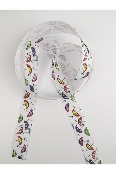 Hobigram Κορδέλα Grosgrain με μοτίβο ομπρέλας – Προσαρμοσμένο σχέδιο, αξεσουάρ, ποιοτική παραγωγή, εντυπωσιακό στυλ – Κορδέλα