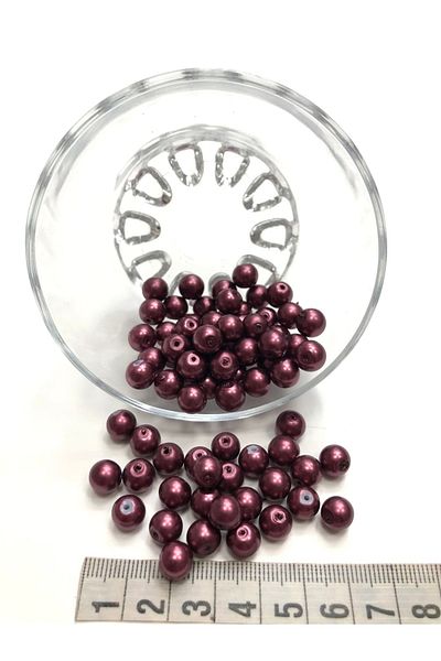 Hobigram Plum Glass Pearl Beads 8 Mm-ıbc-1076 – Ειδικό Σχέδιο, Αξεσουάρ, Ποιοτική Παραγωγή, Στυλ που τραβάει τα βλέμματα – De