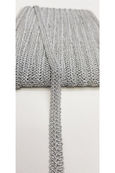 Hobigram Διακοσμητική Λωρίδα Γκρι Glitter Water Stone 1 cm – Διακοσμητική Λωρίδα, Κομψό Σχέδιο, Γυναικείο Αξεσουάρ – Διακοσμητικό