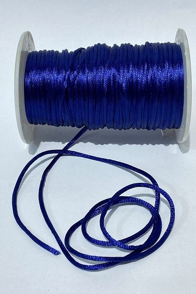 Hobigram Navy Blue Rat Tail Brit Rope 10 μέτρα – Χάντρες, Κομψό Σχέδιο, Γυναικείο Αξεσουάρ – Χάντρες
