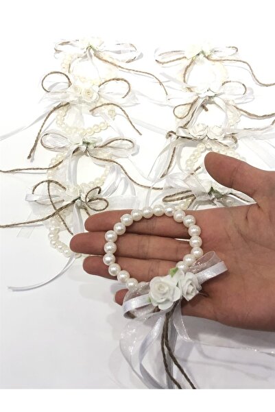 Hobigram Krem Incili Nedime Bilekligi – Özel Tasarım, Aksesuar, Kaliteli Üret...